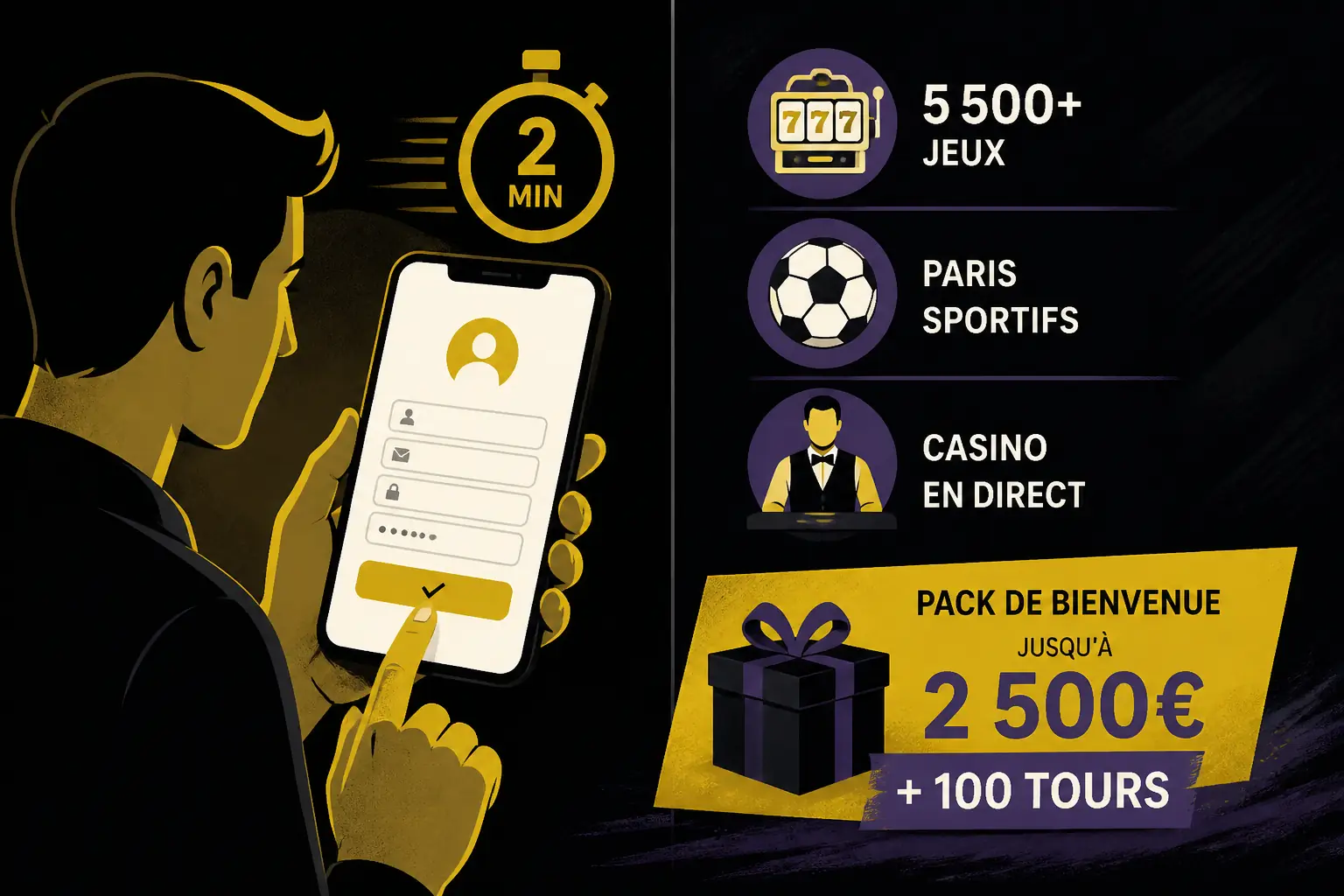 Inscription Ma Chance Casino – Créez Votre Compte Gratuitement visual guide for Ma Chance Casino