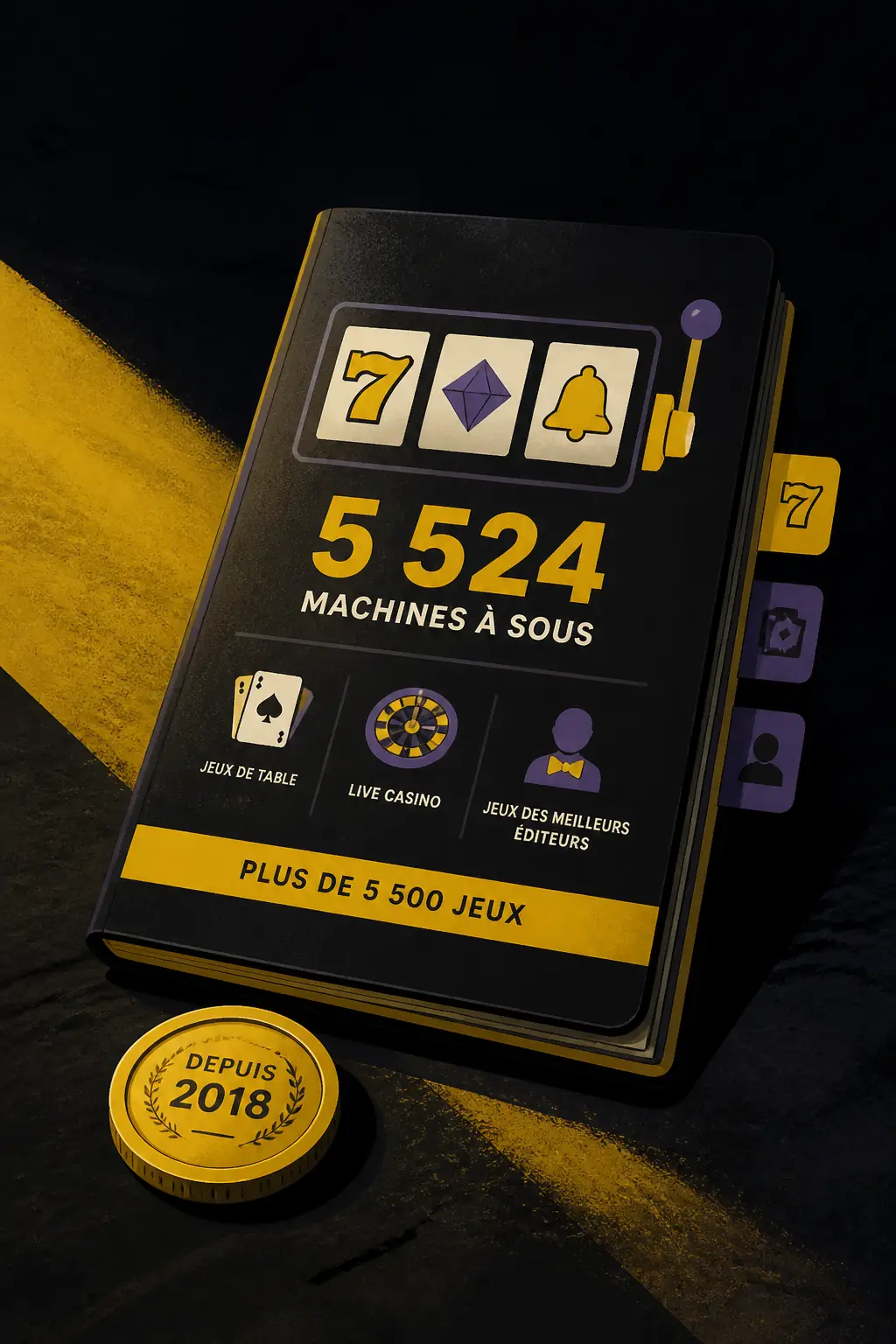 Machines à Sous Ma Chance Casino – Plus de 5 500 Jeux visual guide for Ma Chance Casino